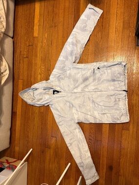 Volcom Light Grey Camouflage Hooded Jacket